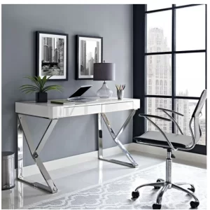 XOHA – K Shape Stainless Steel Frame Manager Table
